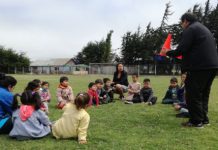 Párvulos de jardín infantil “Pequelandia” de Longotoma combaten la obesidad con actividad física permanente