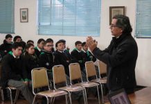 Andina realiza charla técnica de gestión hídrica con estudiantes de San Felipe