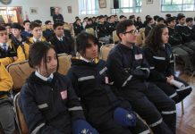 Alumnos de Escuela Industrial Guillermo Richards Cuevas reciben nueva charla de especialistas de Codelco Andina