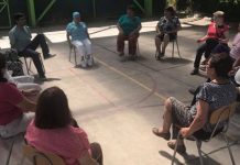Adultos mayores de Calle Larga realizan talleres de Estimulación cognitiva y física
