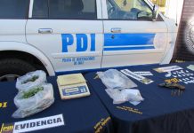 Más de 17 millones de pesos en drogas sacó de circulación el programa Microtráfico Cero de la PDI en La Calera