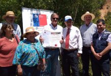 Entregan histórico bono de más de $300 millones para mejorar la conducción de las aguas del Canal Waddington