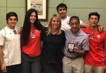 SENADORA LILY PÉREZ CELEBRA AL EQUIPO NACIONAL DE KAYAK SLALOM