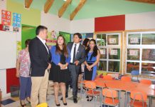 Inauguran obras de mejoramiento de infraestructura en escuela Pedro Aguirre Cerda de Calle Larga