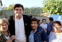 Estrenan nuevas veredas en Cachagua con una inversión de 60 millones de pesos.