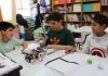 Alumnos de Escuela Almendral se lucieron con espectacular robot reciclador en 6° Feria de la Ciencia de Explora en Valparaíso