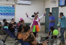 Doctores de la Risa volvieron a entregar alegría a pacientes del Hospital de Los Andes