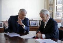PIÑERA CONFIRMÓ QUE MANTENDRÁ A LOS AGENTES CHILENOS ANTE LA HAYA