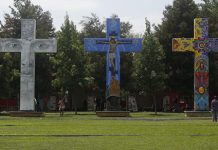 VISITA PAPAL: PRESENTAN LAS “CRUCES DE LA VIRTUD” EN SANTUARIO DE PADRE ALBERTO HURTADO