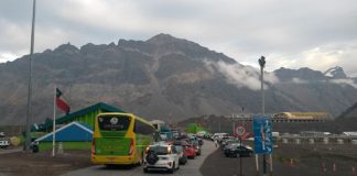 ESTE MARTES SE REABRIÓ EL PASO LOS LIBERTADORES TRAS 2 AÑOS