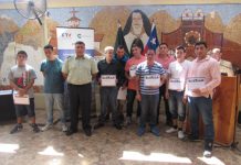 Internos del CCP de Los Andes se certifican de albañiles