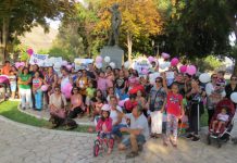 Llay Llay marcha en apoyo a creación de Ley Sofía