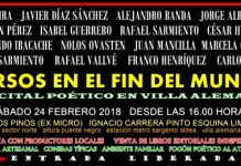¡RECITAL POÉTICO EN EL FIN DEL MUNDO!