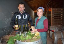 «familia Herrera Alvarado produce ancestral vino en el valle de Marga Marga»