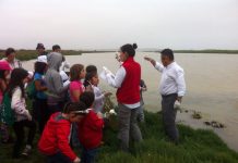 Santo Domingo: Niños aprendieron la importancia del agua y los humedales en la Reserva Nacional El Yali