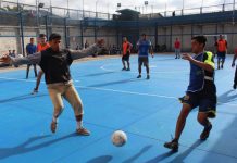 160 internos de la cárcel de Quillota participaron en torneo de baby fútbol