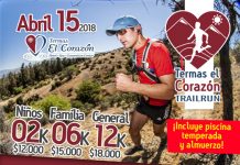 Todo listo para una nueva versión “Termas El Corazón Trail Run” el próximo 15 de abril
