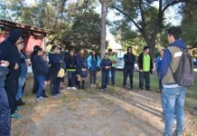 San Felipe: Alumnos de la Escuela Sagrado Corazón participan de clase al aire libre en dependencias de la Escuela Agrícola