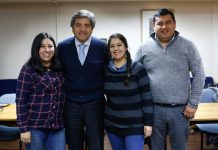 Representantes de la Mesa Nacional de Jóvenes Rurales plantearon sus desafíos al director nacional de INDAP