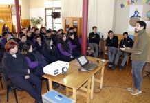 Con charla motivacional Andina más Cerca comenzó sus actividades en Liceo San Esteban