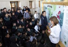 Con la visita de alumnos de la Escuela Río Blanco “Explora tu Huerta” finalizó su paso por Los Andes