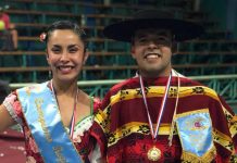 Pareja de jóvenes llayllaínos representará a la región de Valparaíso en Nacional de Cueca de Adultos en Arica