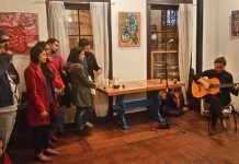 Pinturas inspiradas en cantoras de Parral podrán ser visitadas hasta el 1 de junio