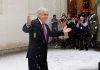 ASÍ RECIBIÓ LA NIEVE EL PRESIDENTE PIÑERA