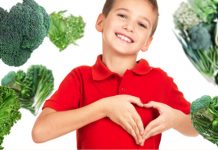 Vitamina K del repollo, espinaca y brócoli para la salud del corazón