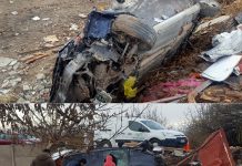 Rinconada: De milagro y completamente ileso salva conductor que protagonizó cinematográfico accidente de tránsito esta madrugada