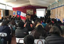Alumnos del Liceo San Felipe debatieron sobre antecedentes históricos de la Guerra del Pacífico