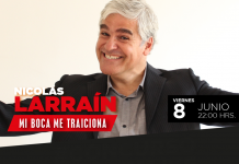 Nicolás Larraín se presenta este viernes con su Show de Comedia – Mi boca me traiciona en Enjoy Santiago.