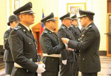 Gendarmería celebra a sus suboficiales mayores