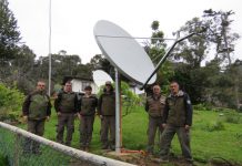 CONAF instala antena satelital en Parque Nacional Archipiélago de Juan Fernández