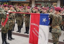 Gobernador Iván Cisternas encabezó tradicional ceremonia de Juramento a la Bandera en Quillota