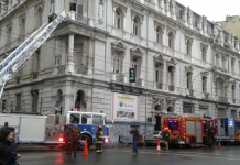 Gendarmería realiza simulacro de incendio en sector afectado por siniestros