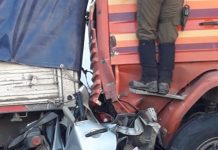 Camioneros culpan a chofer de accidente en Los Libertadores que deja hasta el momento dos personas fallecidas