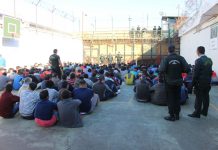 Gendarmería realiza simulacro de tsunami en cárcel que se encuentra bajo la cota de inundación