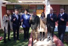 San Felipe: Autoridades y estudiantes AIEP entregaron obras de mejoramiento en Hogar de Menores Pablo VI