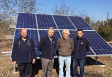 AGRICULTOR DE CUNCUMÉN BOMBEA AGUA CON ENERGÍA SOLAR PARA REGAR SUS NOGALES