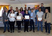 Con apoyo de Codelco Andina Vecinos de El Sauce y El Terraplén se certifican en instalación y mantención de paneles solares fotovoltaicos