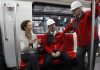 EN LA LÍNEA 2 DE METRO DEBUTÓ EL PRIMER TREN ARMADO COMPLETAMENTE EN CHILE