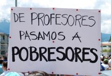 COLEGIO DE PROFESORES CONVOCA A MARCHA PARA ESTE LUNES Y PARO PARA EL MARTES