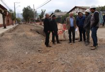 San Felipe: 25% de avance presenta los trabajos en calle Abraham Ahumada