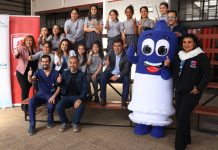 Autoridades supervisan vacunación contra el Virus del Papiloma Humano en alumnas de colegio de Los Andes