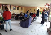 Internos del CET de Putaendo celebraron el Día del Adulto Mayor reparando hogar de ancianos