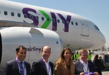 SKY presenta su nueva flota A320neo y proyecta una rebaja del 20% en el valor de sus pasajes