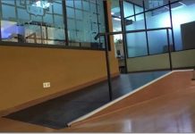 San Felipe: Aportando al acceso universal: Instalan rampa y huinchas podotáctiles en municipio