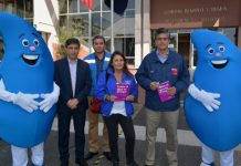 Autoridades y Esval llaman a la comunidad a cuidar el recurso hídrico