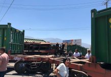 TREN DESCARRILÓ EN SAN FELIPE CON CONCENTRADO DE COBRE: EMERGENCIA QUÍMICA